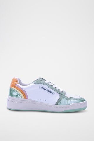 Baskets en cuir Rainbow - Blanc