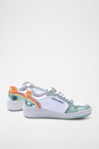 Baskets en cuir Rainbow - Blanc