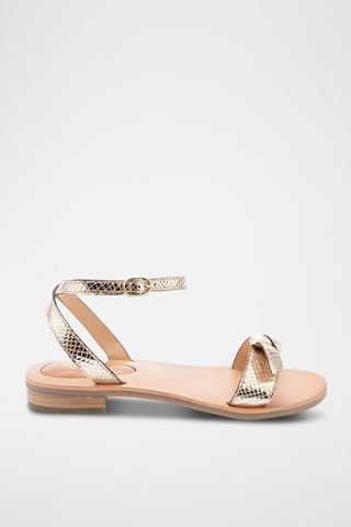 Sandales en cuir Bonnie - Doré