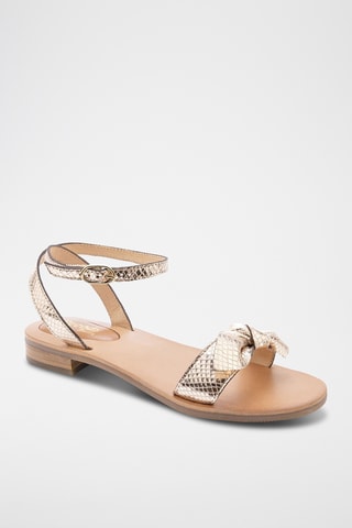 Sandales en cuir Bonnie - Doré