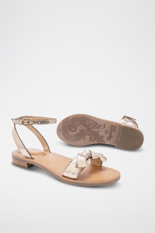 Sandales en cuir Bonnie - Doré