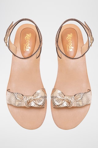 Sandales en cuir Bonnie - Doré