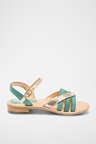 Sandales en cuir Barbra - Vert