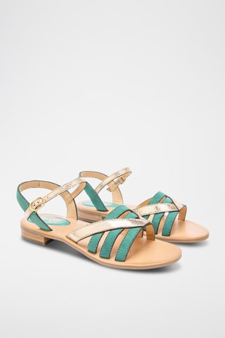 Sandales en cuir Barbra - Vert