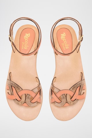 Sandales en cuir Marlena - Beige