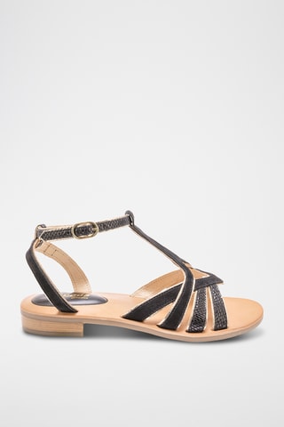 Sandales en cuir Patty - Noir