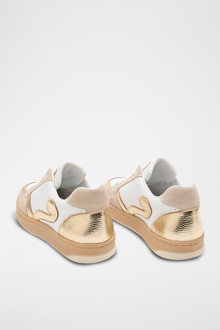 Baskets en cuir Cyndi - Blanc