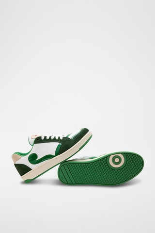 Baskets en cuir Cyndi - Vert