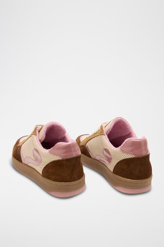 Baskets en cuir Cyndi - Rose