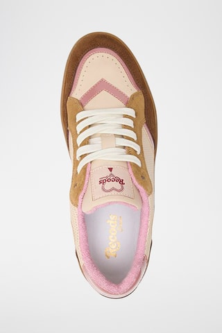 Baskets en cuir Cyndi - Rose