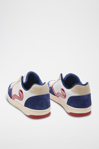 Baskets en cuir Cyndi - Blanc