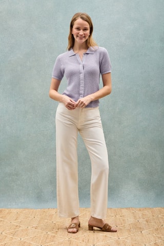 Top slim fit - Lichtpaars