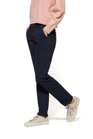 Chino Slim Fit - Marineblauw