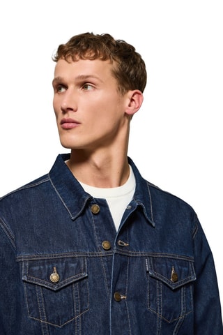 Spijkerjasje Regular Fit - Indigoblauw