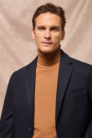 Wollen Jasje - Marineblauw