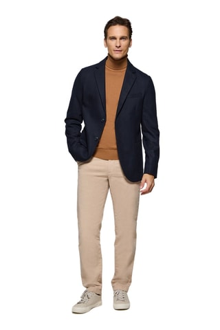 Wollen Jasje - Marineblauw