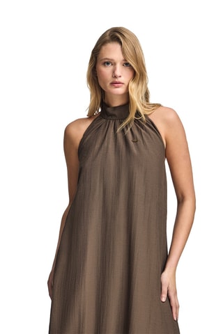 Lange Jurk - Bruin