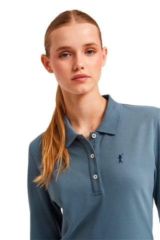 Polo-jurk - Marineblauw