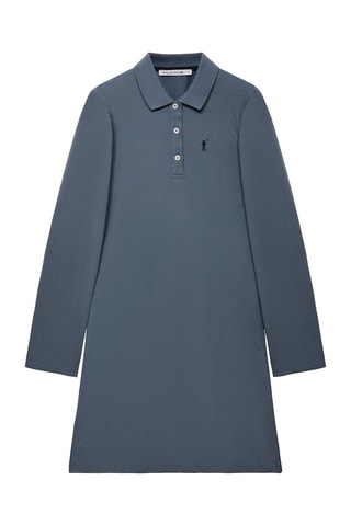 Polo-jurk - Marineblauw