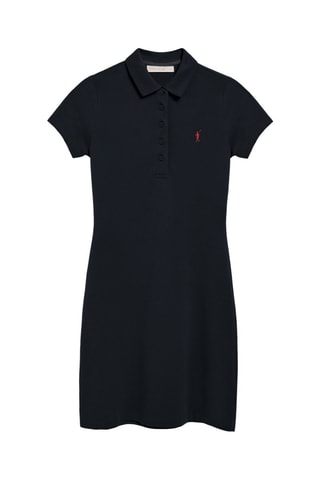 Polo-jurk - Marineblauw