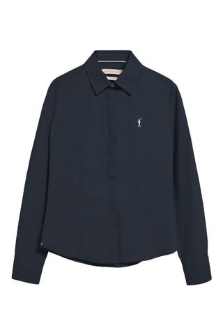 Blouse Slim Fit - Marineblauw