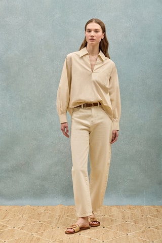 Blouse - Beige