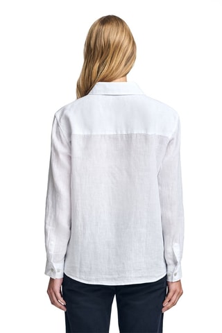 Linnen Blouse Relaxed - Wit