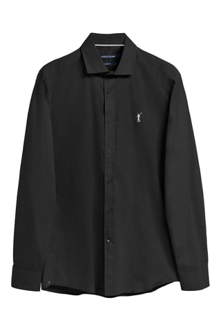 Overhemd Slim Fit - Zwart