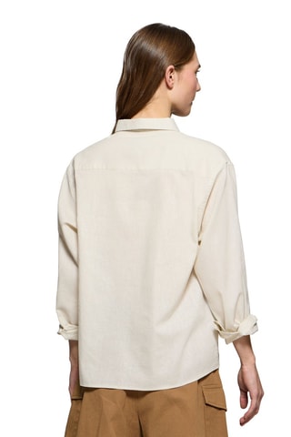 Linnen Blouse Relaxed - Beige