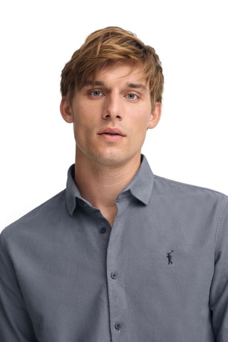 Overhemd - Marineblauw