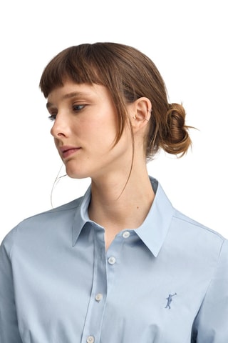 Blouse Slim Fit - Lichtblauw