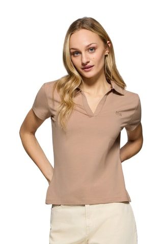 Polo Slim Fit - Lichtbruin