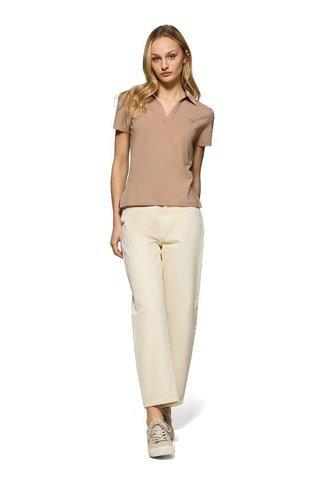 Polo Slim Fit - Lichtbruin