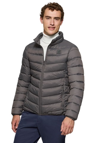 Gewatteerde Jas - Grijs