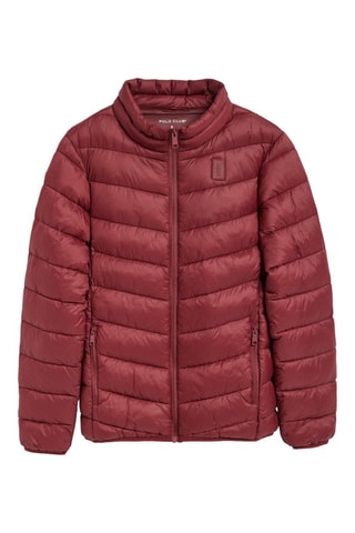 Gewatteerde Jas - Rood