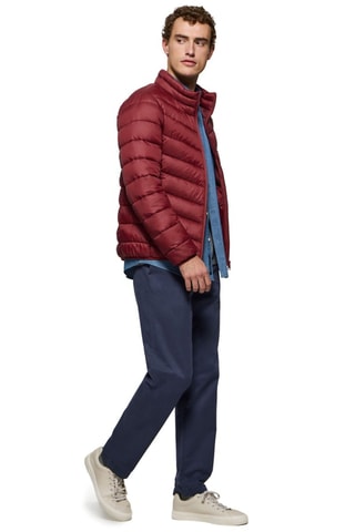 Gewatteerde Jas - Rood