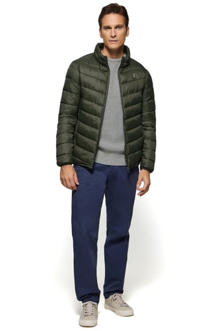 Gewatteerde Jas - Groen