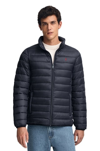 Gewatteerde Jas - Marineblauw