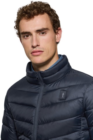 Gewatteerde Jas - Blauw