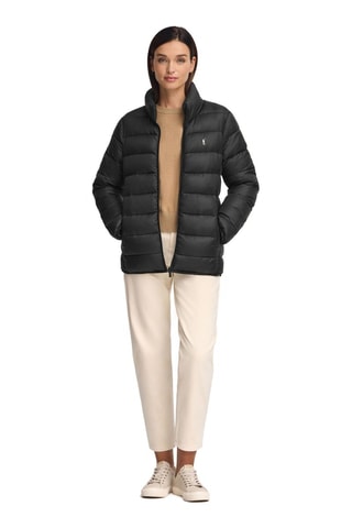 Gewatteerde Jas - Zwart