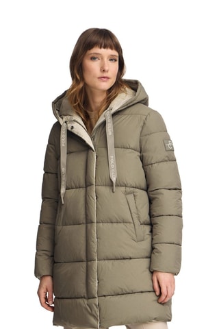 Dubbelzijdige Gewatteerde Jas - Kaki