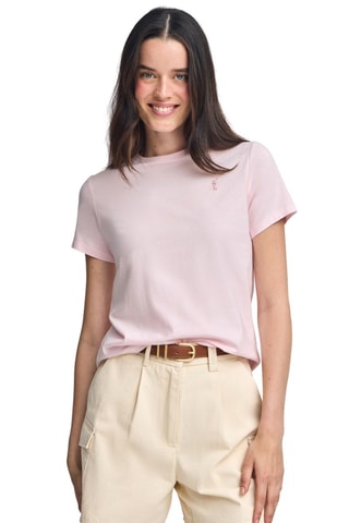 T-shirt Slim Fit - Roze