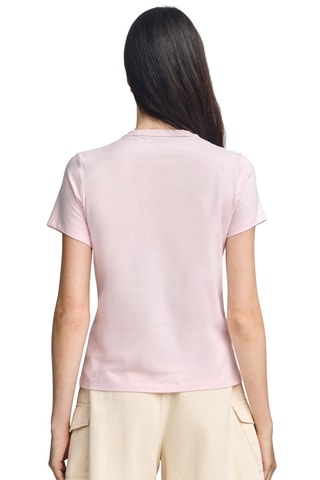 T-shirt Slim Fit - Roze
