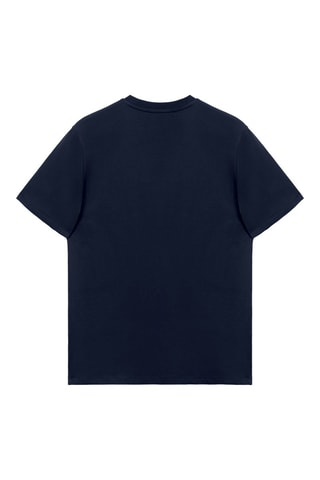 2 T-shirts Marineblauw en Wit