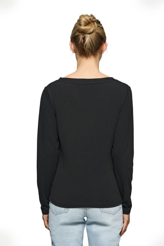 T-shirt Slim Fit - Zwart