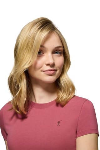 T-shirt Slim Fit - Roze