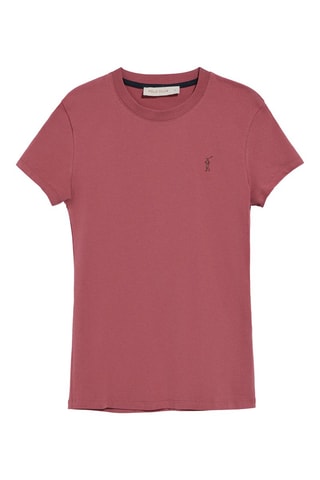 T-shirt Slim Fit - Roze