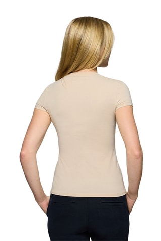 T-shirt Slim Fit - Beige
