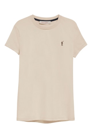 T-shirt Slim Fit - Beige