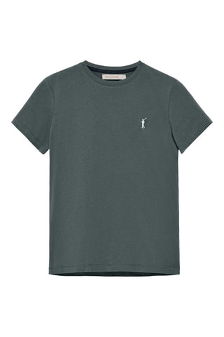 T-shirt Slim Fit - Donkergrijs